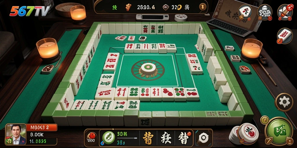 Screenshot game Mahjong 567TV menampilkan gameplay yang seru dan menantang.