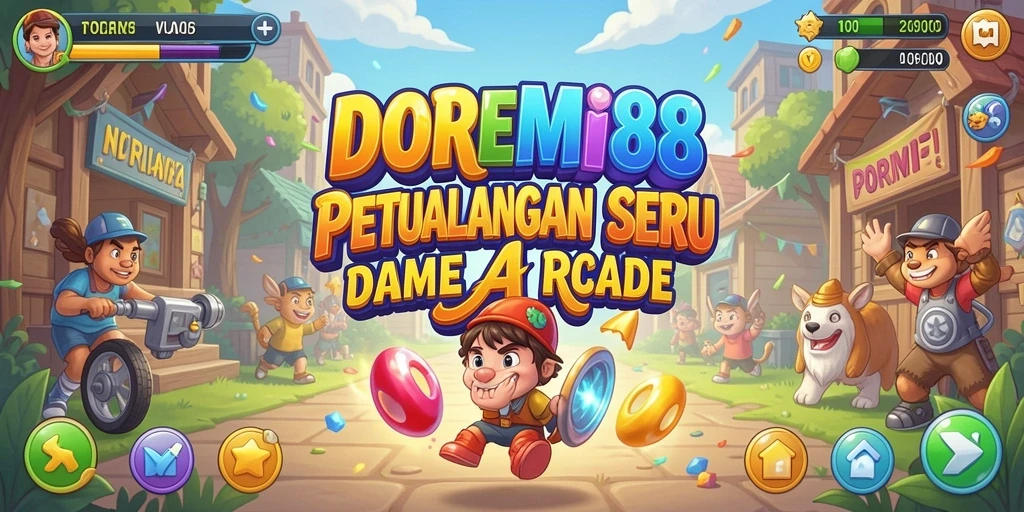 Screenshot DOREMI88 menampilkan gameplay seru dengan rintangan menarik.
