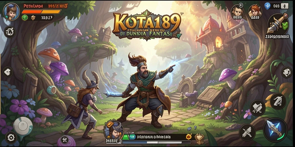 Tampilan gameplay KOTA189 yang menarik dan mendebarkan.