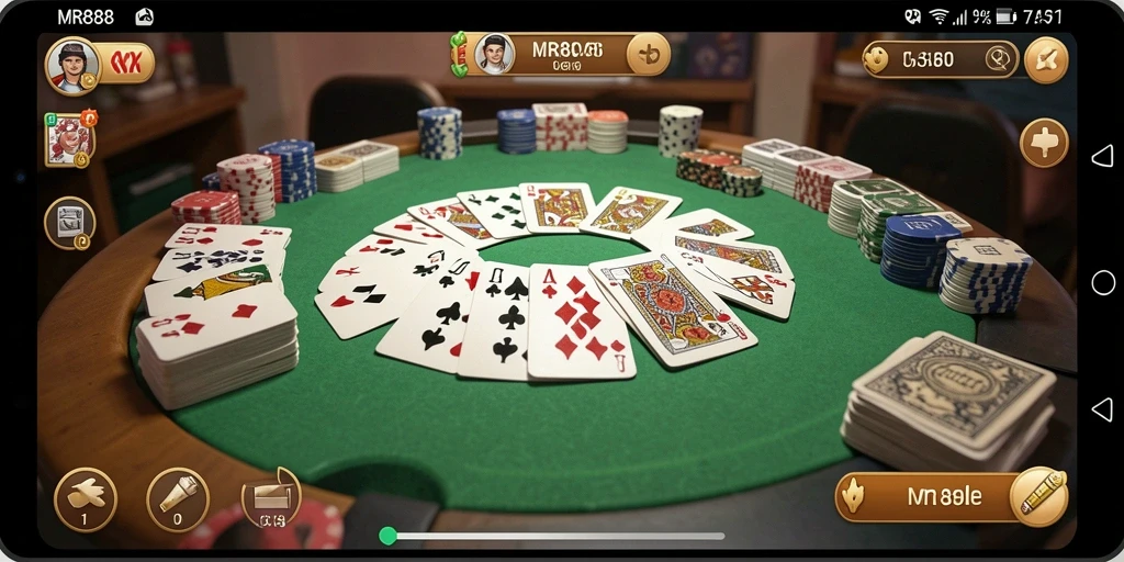 Tampilan gameplay MR888 yang mendebarkan dan interaktif.