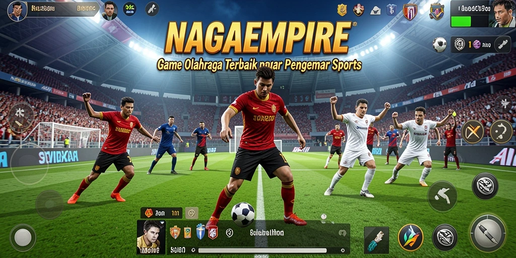 Tampilan gameplay NAGAEMPIRE yang menegangkan dan kompetitif.